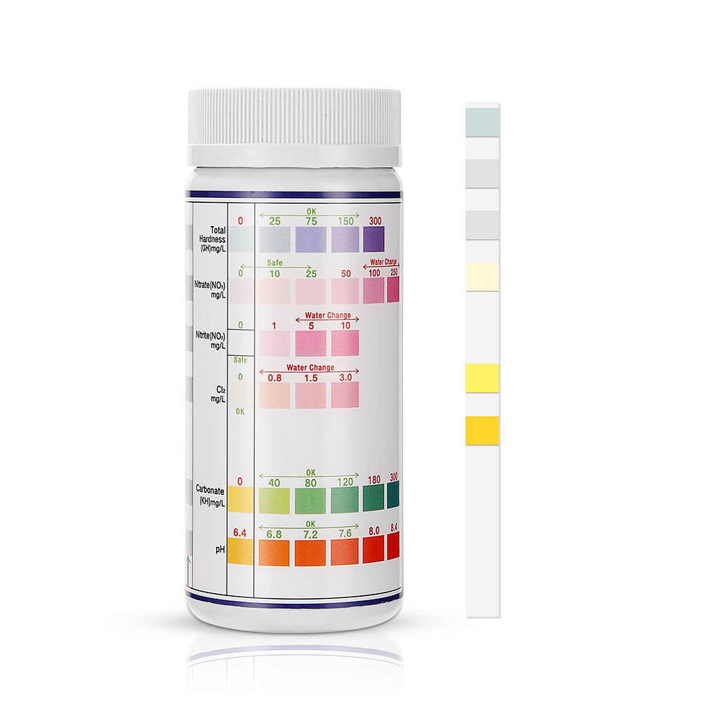 Water Testing Kit - شرائط اختبار جودة المياه متعددة الوظائف