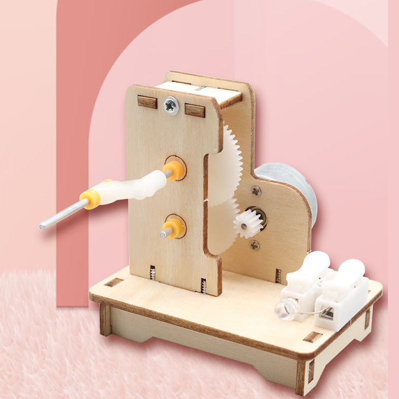 Science Project Kit - لتقوم بها بنفسك مولد يدوي صغير