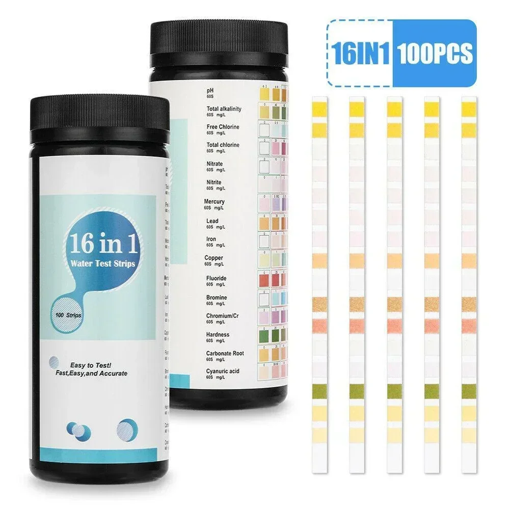 Water Testing Kit - 16 في 1 مجموعة اختبار مياه