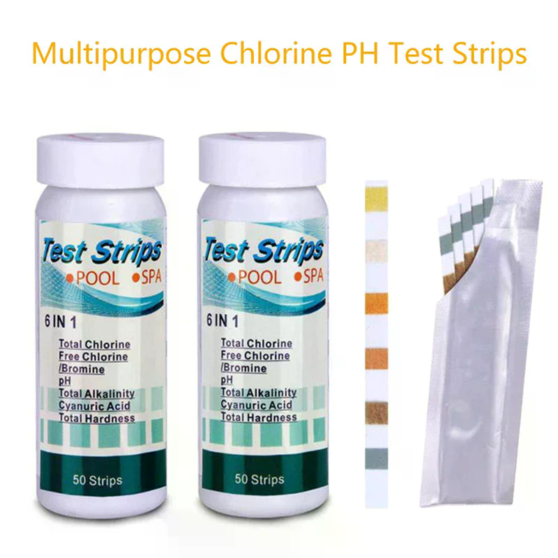 50 قطعة/زجاجة، شرائط اختبار ال - مراجعة Water Testing Kit وسعره