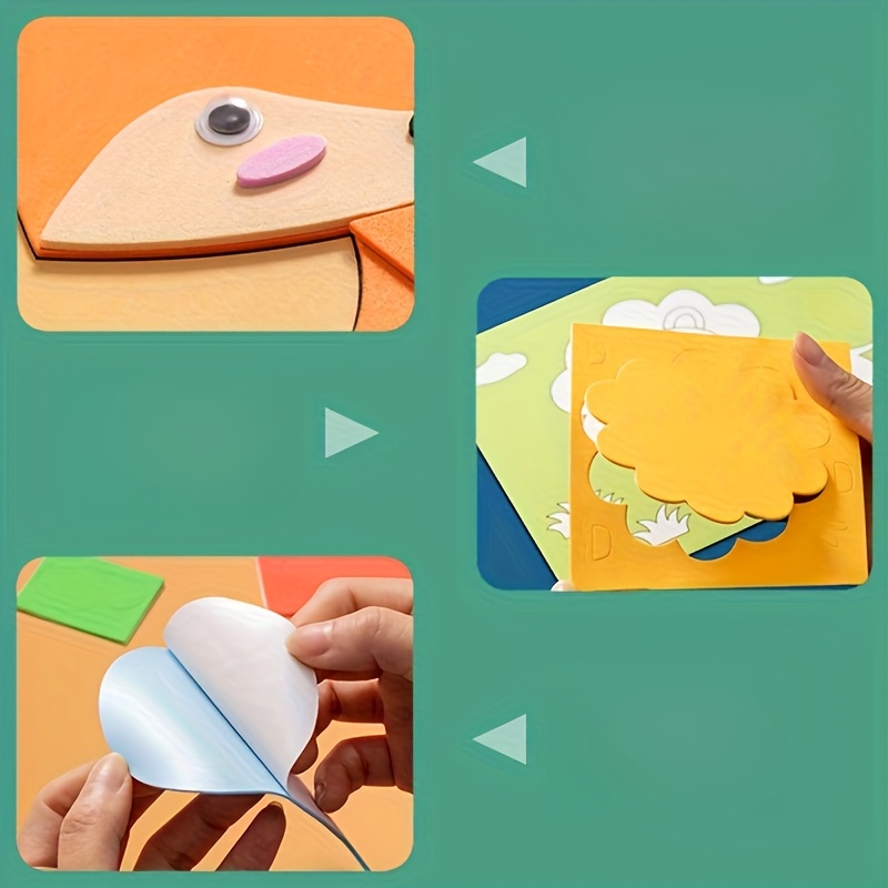 ملصقات ثلاثية الأبعاد للأطفال، - مراجعة Science Project Diy وسعره