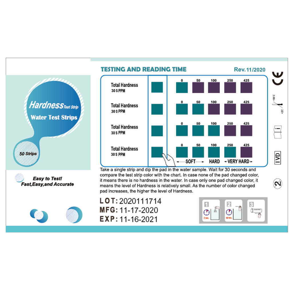 المياه كاملة صلابة اختبار الشر - مراجعة Water Testing Kit وسعره