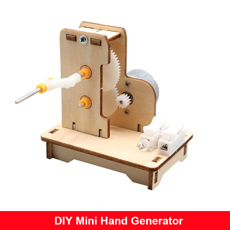 لتقوم بها بنفسك مولد يدوي صغير - مراجعة Science Project Kit وسعره