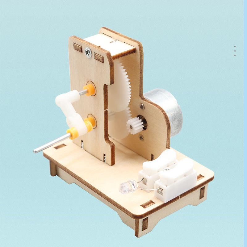 لتقوم بها بنفسك مولد يدوي صغير - مراجعة Science Project Kit وسعره