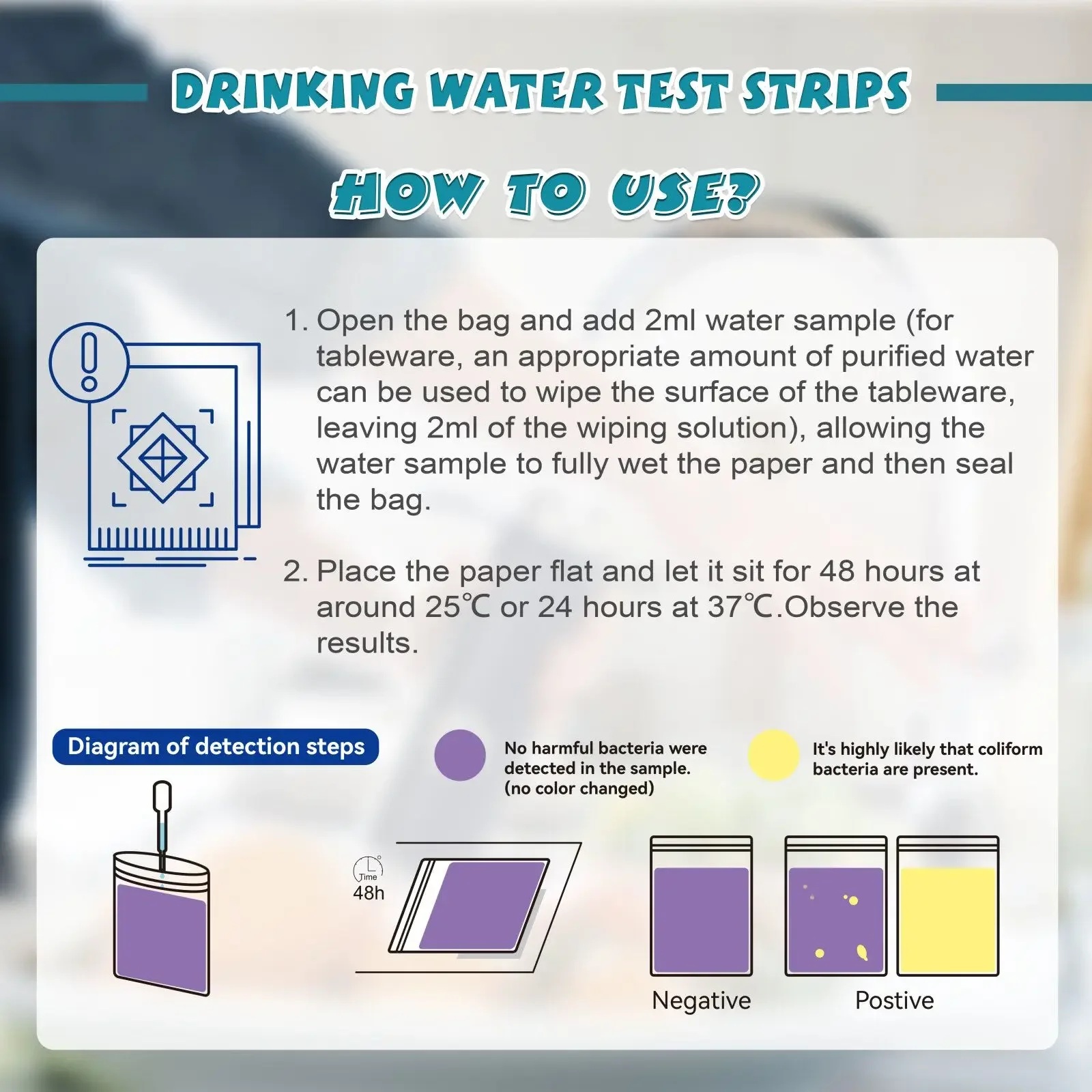 شرائط اختبار المياه YAGO 20 في - مراجعة Water Testing Kit وسعره