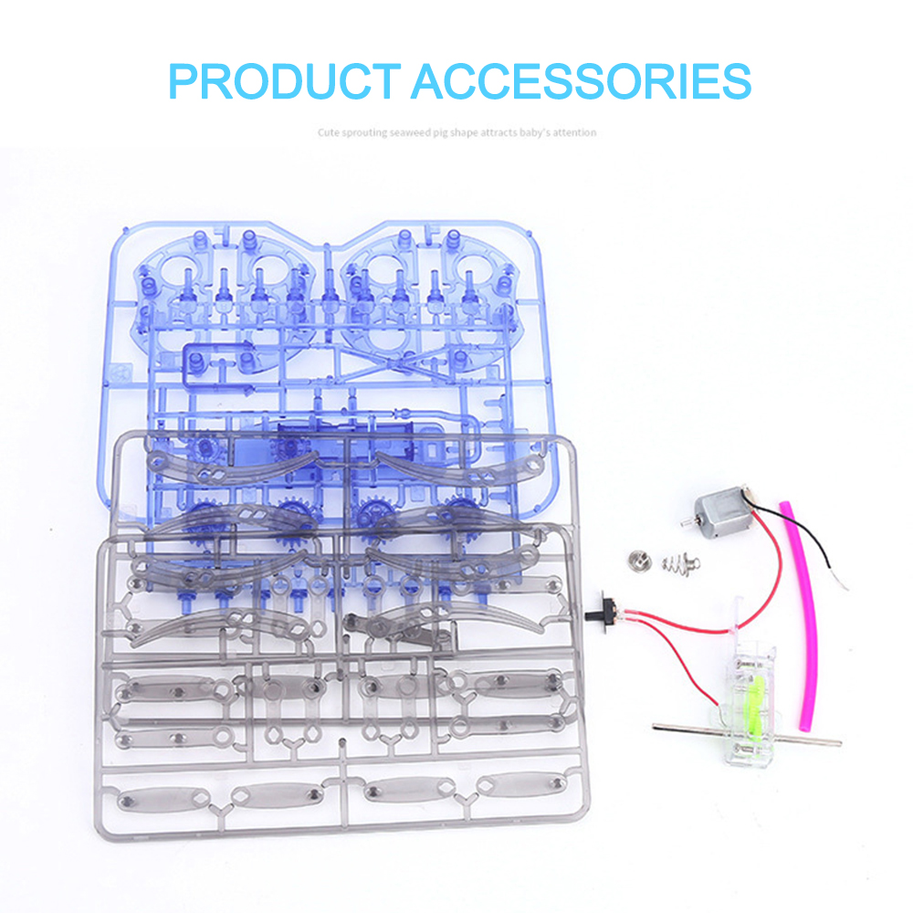 طقم روبوت العنكبوت الكهربائي ا - مراجعة Science Project Kit وسعره