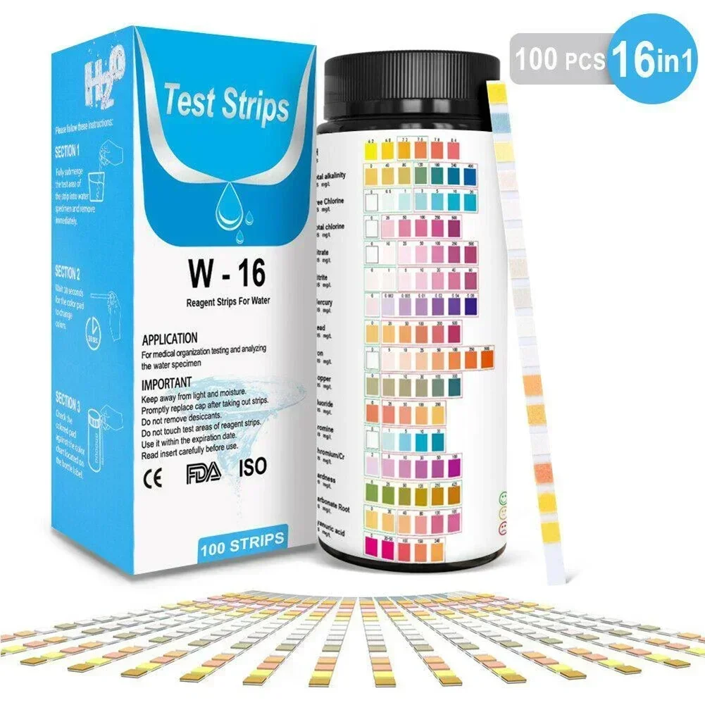 16 في 1 مجموعة اختبار مياه الش - مراجعة Water Testing Kit وسعره