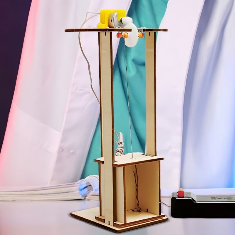 مجموعة مصعد الرفع الكهربائية ل - مراجعة Science Project Kit وسعره