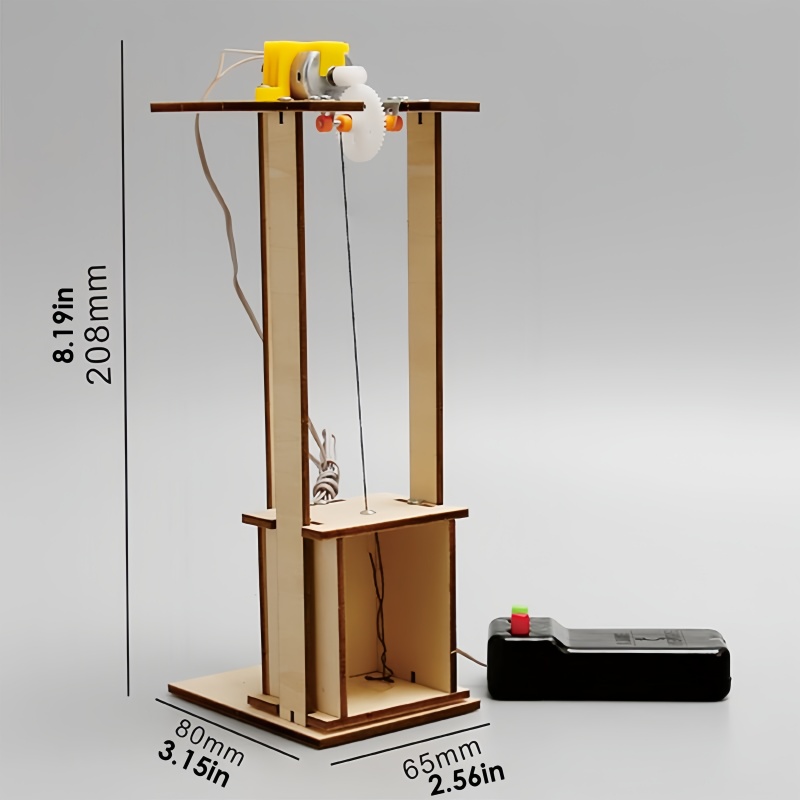 مجموعة مصعد الرفع الكهربائية ل - مراجعة Science Project Kit وسعره