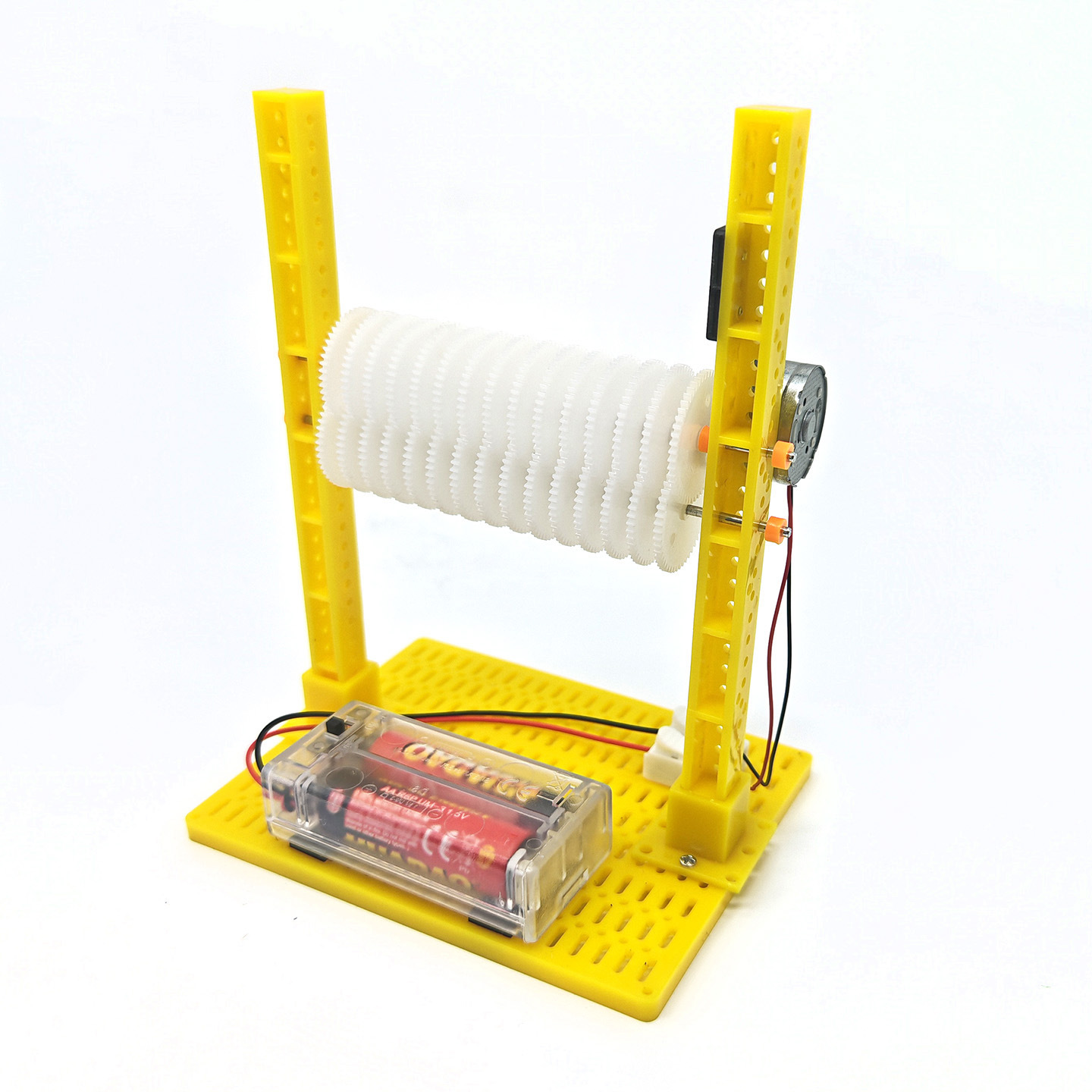 لعبة ألغاز التروس للأطفال رقم. - مراجعة Science Project Diy وسعره