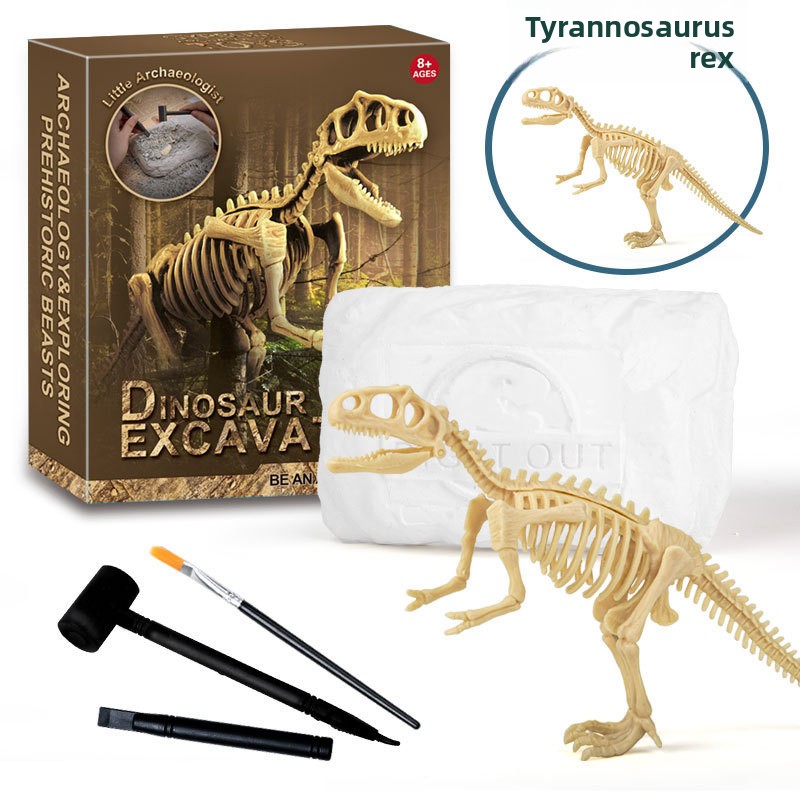 مجموعة تنقيب عن حفريات الديناص - مراجعة Science Toys وسعره