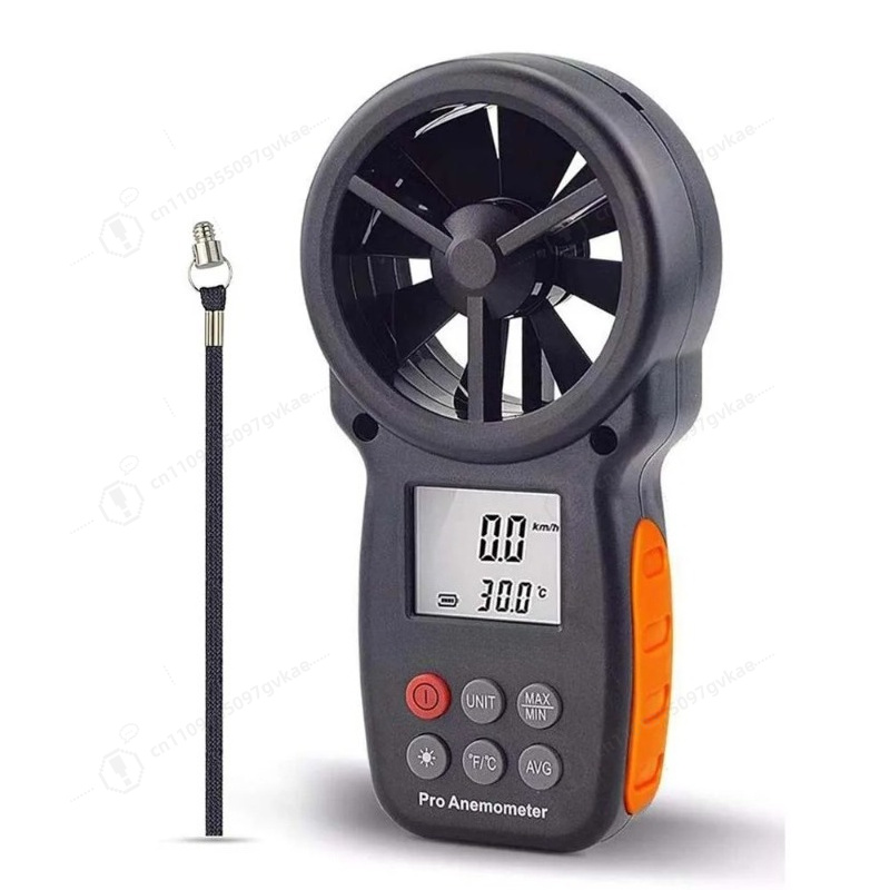 جهاز قياس سرعة الرياح الرقمي B - مراجعة Anemometer Wind Speed وسعره