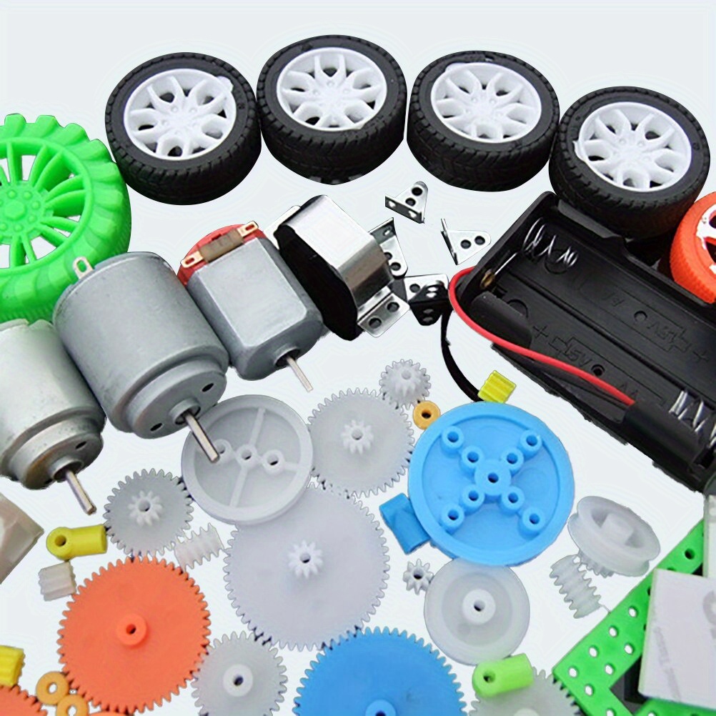 112 قطعة مجموعة محرك التيار ال - مراجعة Science Project Diy وسعره