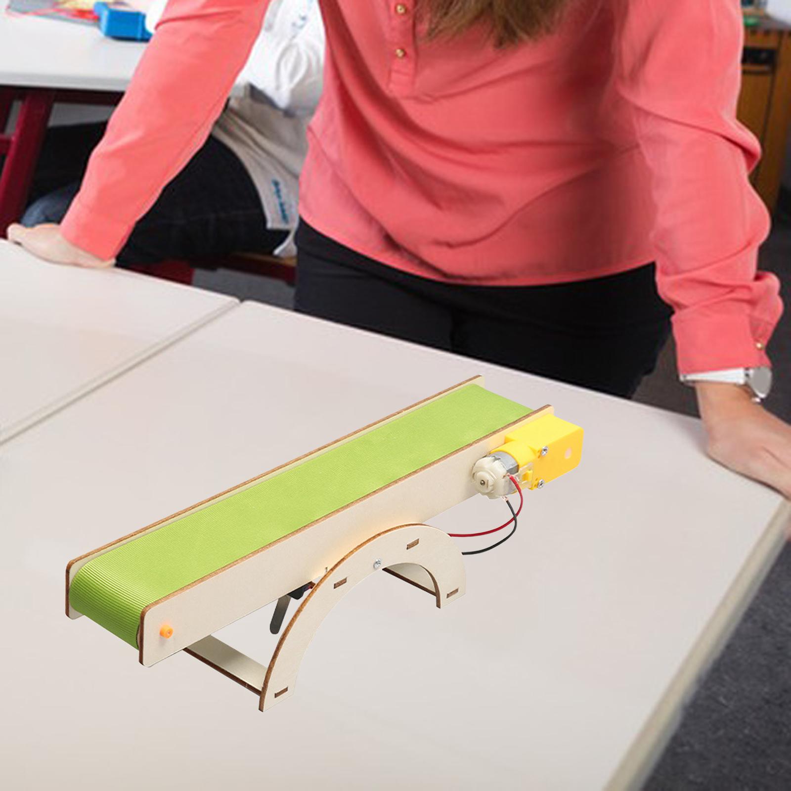 حزام ناقل DIY تركيبات بناء مجم - مراجعة Science Project Kit وسعره