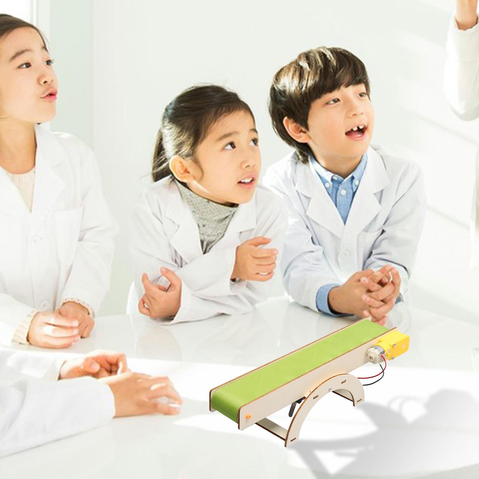 حزام ناقل DIY تركيبات بناء مجم - مراجعة Science Project Kit وسعره
