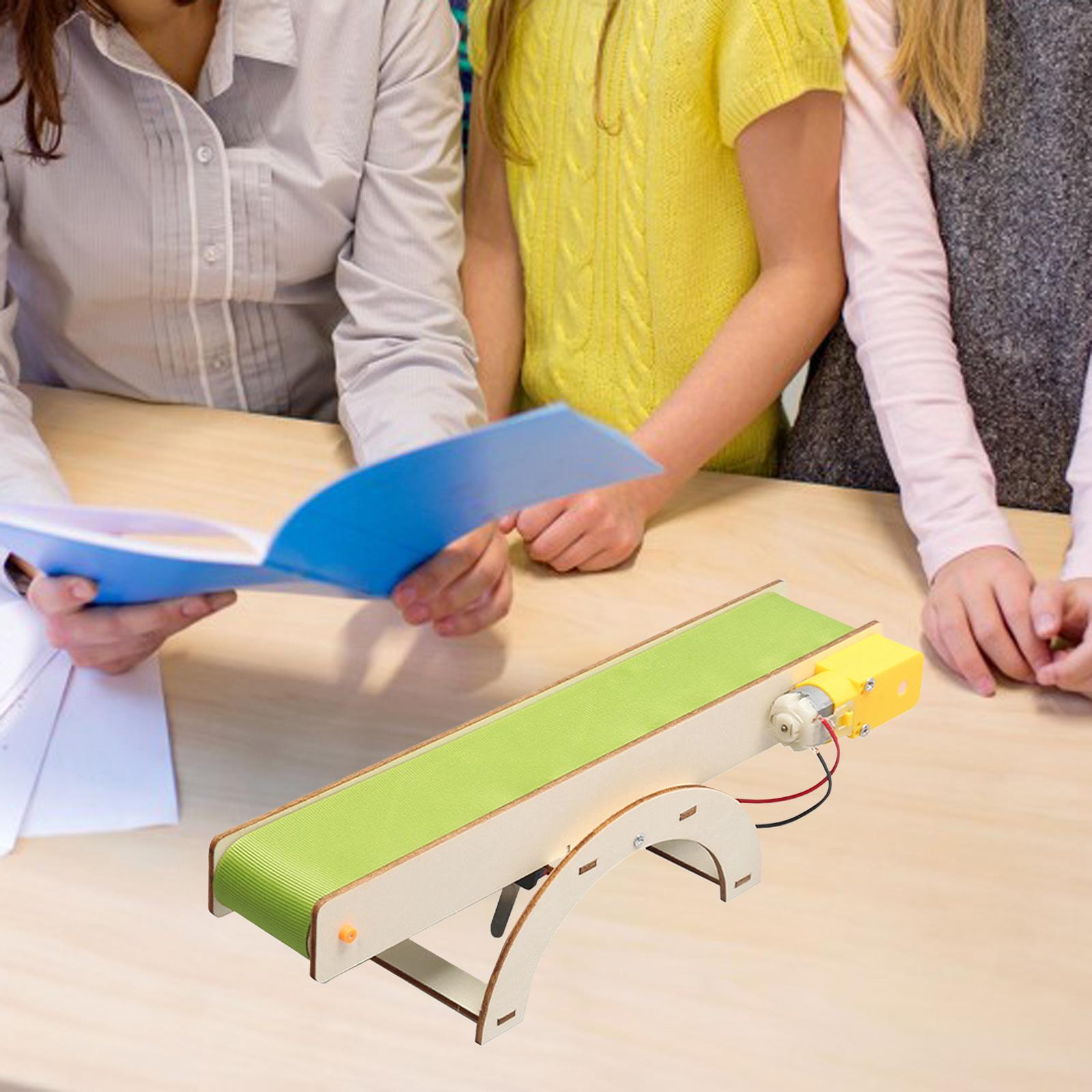حزام ناقل DIY تركيبات بناء مجم - مراجعة Science Project Kit وسعره